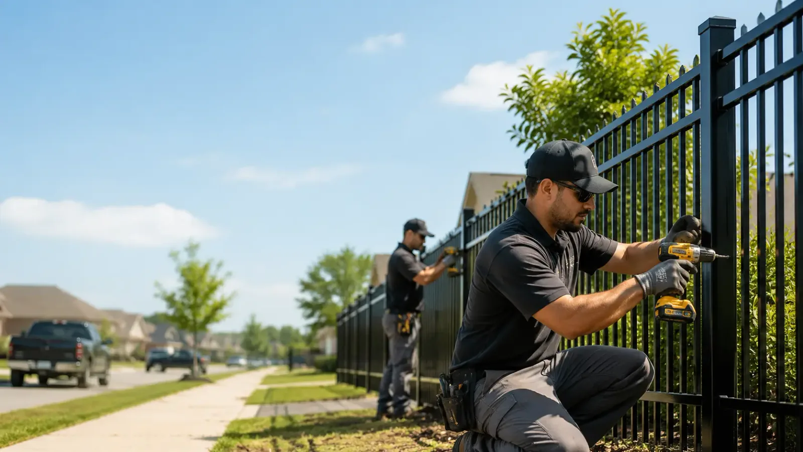 Metal Fence Installation in Davisville, WV
